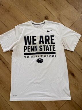 Nike White 'We Are Penn State' Short Sleeve Tee